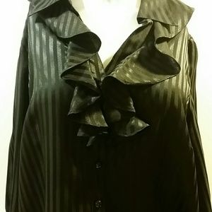 🟢🎉hp🎉 Kim Rogers Signature 1X Womans Black  Top